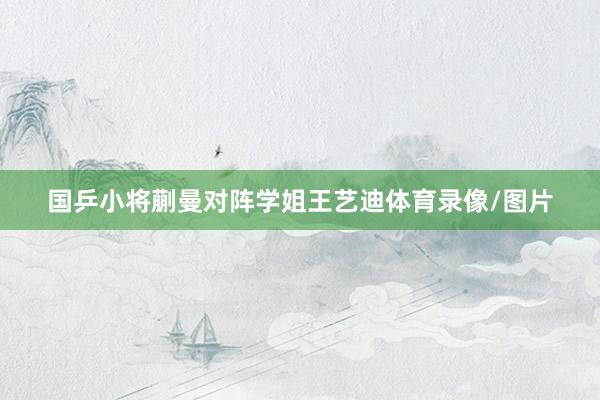 国乒小将蒯曼对阵学姐王艺迪体育录像/图片