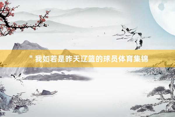 ＂我如若是昨天辽篮的球员体育集锦
