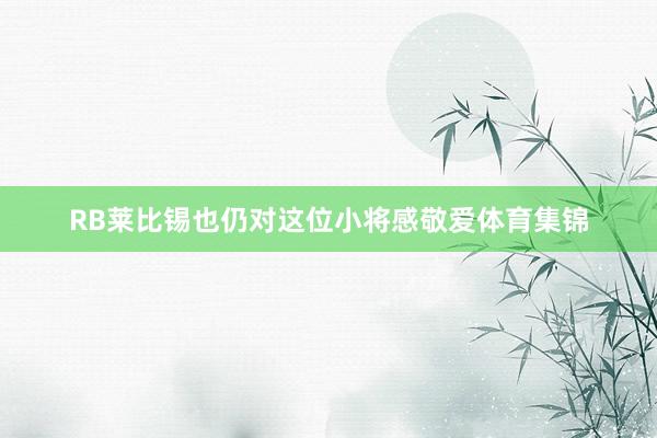 RB莱比锡也仍对这位小将感敬爱体育集锦