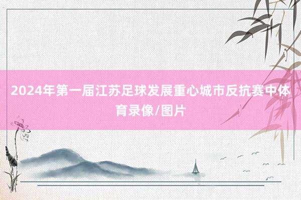 2024年第一届江苏足球发展重心城市反抗赛中体育录像/图片