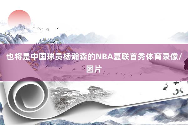 也将是中国球员杨瀚森的NBA夏联首秀体育录像/图片