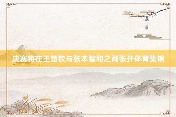 决赛将在王楚钦与张本智和之间张开体育集锦