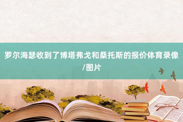 罗尔海瑟收到了博塔弗戈和桑托斯的报价体育录像/图片