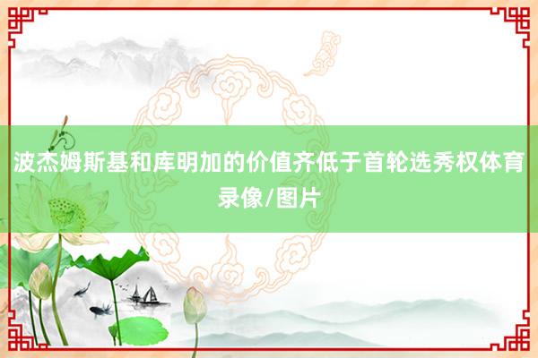 波杰姆斯基和库明加的价值齐低于首轮选秀权体育录像/图片